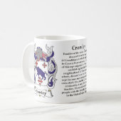 Crowley, Ursprung, Bedeutung und das Wappen Kaffeetasse (Vorderseite Links)
