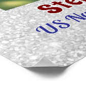 Crown and Sash Pageant Door Banner Poster (Ecke)