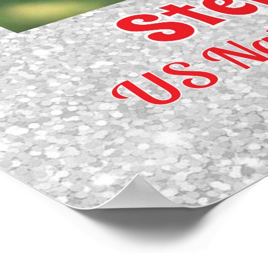 Crown and Sash Pageant Door Banner Poster (Ecke)