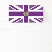 Crown and Union Jack Patriotic Banner (InSitu)