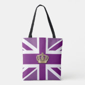 Crown and Union Jack Patriotic Tasche (Rückseite)