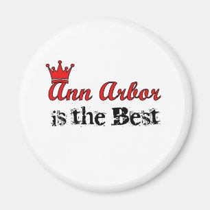 Crown Ann Arbor Magnet