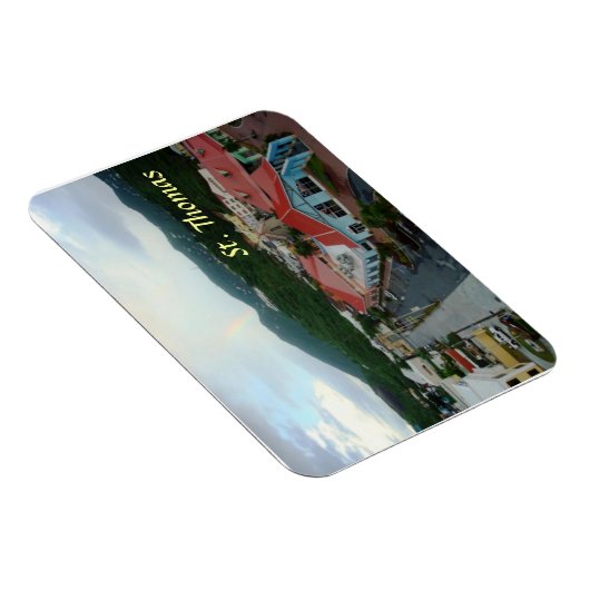 Crown Bay St. Thomas, USVI Premium Magnet (Rechte Seite)