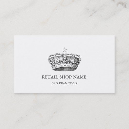 Crown Beruflich Visitenkarte (Vorderseite)