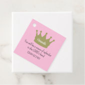 Crown Bible Verse Christlich Faith Light Pink Geschenkanhänger (Beispiel)