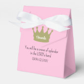 Crown Bible Verse Christlich Faith Light Pink Geschenkschachtel (Vorderseite)