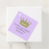 Crown Bible Verse Christliche Glaubenslehre Lila Geschenkanhänger (Beispiel)