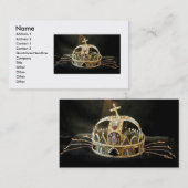 Crown Business Card Visitenkarte (Vorne/Hinten)