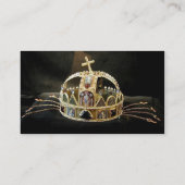 Crown Business Card Visitenkarte (Rückseite)