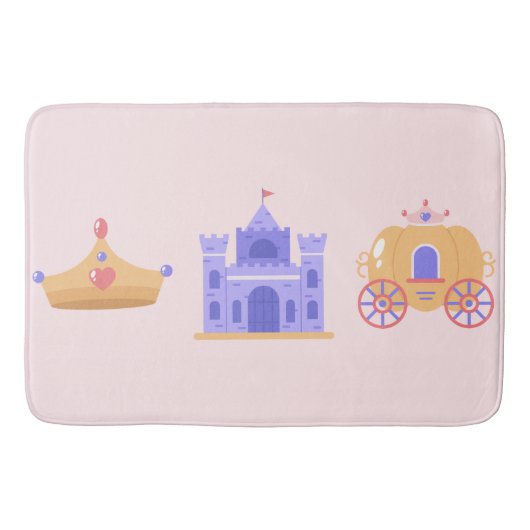 Crown & Carriage Royal Icons Badematte (Vorderseite)