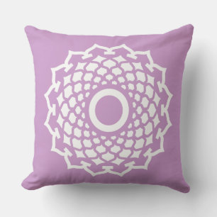 Crown Chakra Energy Throw Kissen