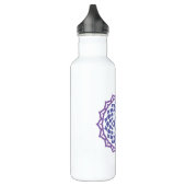 Crown Chakra Energy Trinkflasche (Links)