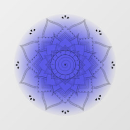 Crown Chakra Fensteraufkleber