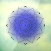 Crown Chakra Fensteraufkleber (Blatt 3)