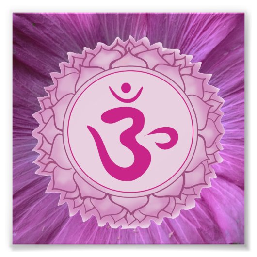 Crown chakra Foto Paper (Satin) (Vorne)