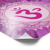 Crown chakra Foto Paper (Satin) (Ecke)