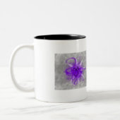 Crown Chakra Kaffee Tasse mit Bekräftigungen (Links)