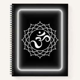 Crown Chakra Notebook Journal Notizblock