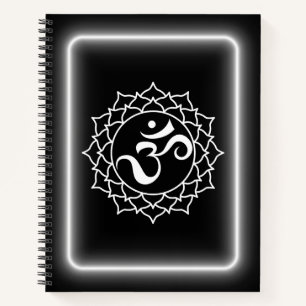 Crown Chakra Notebook Journal Notizblock