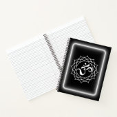 Crown Chakra Notebook Journal Notizblock (Innenseite)