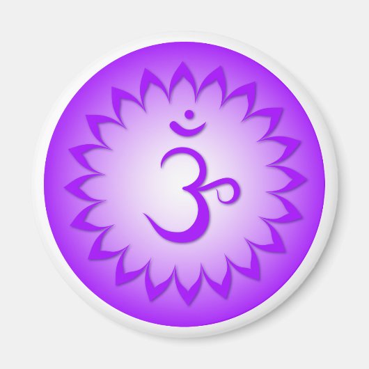 Crown Chakra - Sahasrara Magnet (Vorne)
