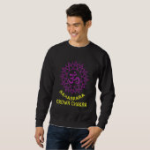 Crown Chakra Sahasrara Sweatshirt (Vorne ganz)