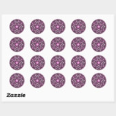 Crown Chakra Stickers (Blatt)