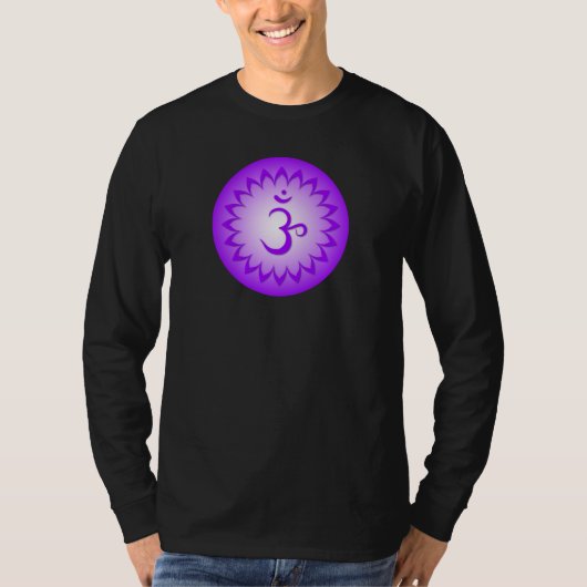 Crown Chakra w/details - Sahasrara T-Shirt (Vorderseite)