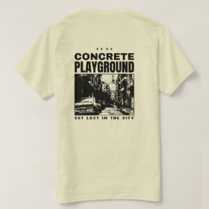 Crown & Concrete: Städtische Streetwear T-Shirt