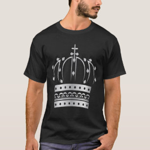 Crown Crowns King Queen JGA Wedding Bride Gi T-Shirt