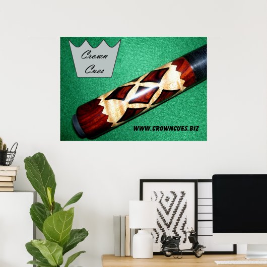 Crown Cues Poster (Heimbüro)