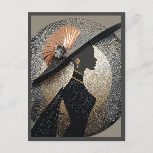 CROWN ELEGANCE #1 POSTKARTE (Vorderseite)