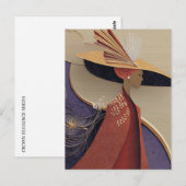 CROWN ELEGANCE #4 POSTKARTE (Vorne/Hinten)