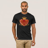 Crown Filigree Heart Shirt (Vorne ganz)