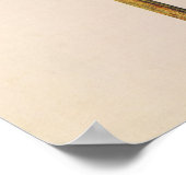 Crown Fritillary von "La Guirlande de de Julie" Poster (Ecke)