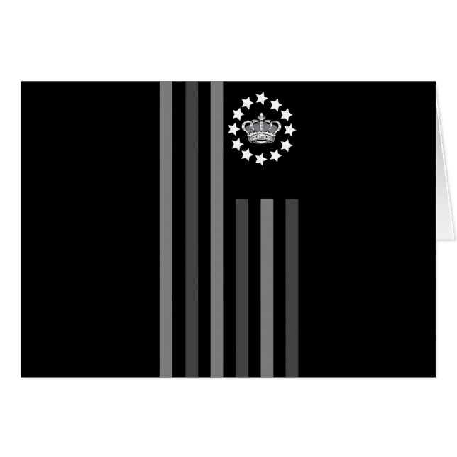 Crown Gray - Flag (Vorderseite (Horizontal))