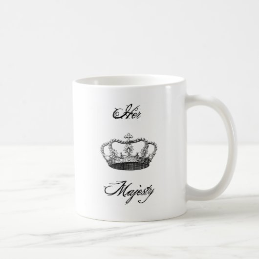 Crown_Her Majesty_Mugcup Kaffeetasse (Rechts)