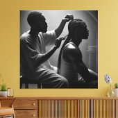 Crown Inspection Canvas Print Leinwanddruck (Insitu (Wohnzimmer))