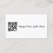 Crown Jewels Quilt Voll anpassbare Biz Cards Visitenkarte (Rückseite)