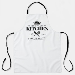 Crown King The Kitchen Feinschmecker Vater Persona Schürze