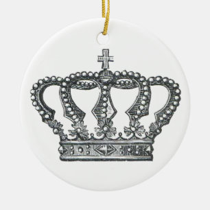Crown Königs Keramikornament