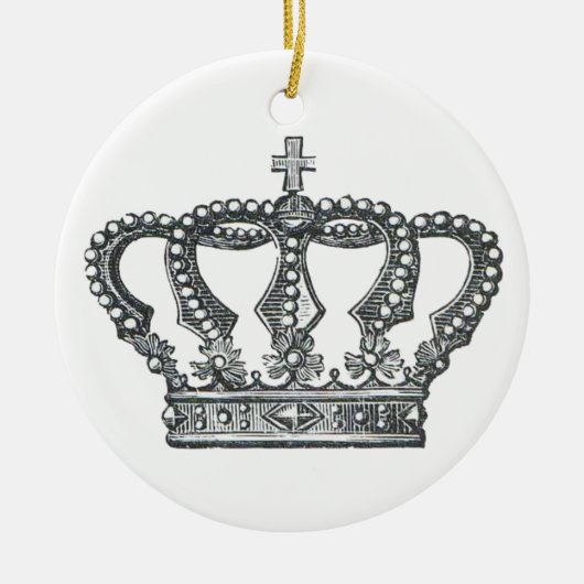 Crown Königs Keramikornament (Vorne)