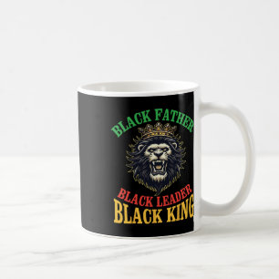 Crown Lion Black Vater Black Leader Black King Da Kaffeetasse