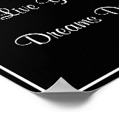 Crown Live Your Dreams Poster (Ecke)