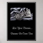 Crown Live Your Dreams Poster (Vorne)