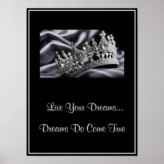 Crown Live Your Dreams Poster (Vorne)