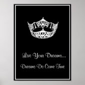 Crown Live Your Dreams Poster (Vorne)