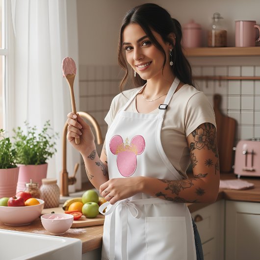 Crown Long Apron Lange Schürze