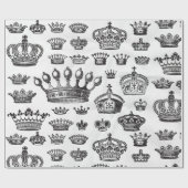 Crown Majesty Geschenkpapier (Flach)