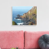 Crown Mines Botallack Cornwall England Leinwanddruck (Insitu (Wohnzimmer))